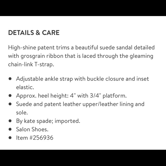 Kate Spade Glamour black open toe shoes. Size 7.5 - Picture 8 of 8